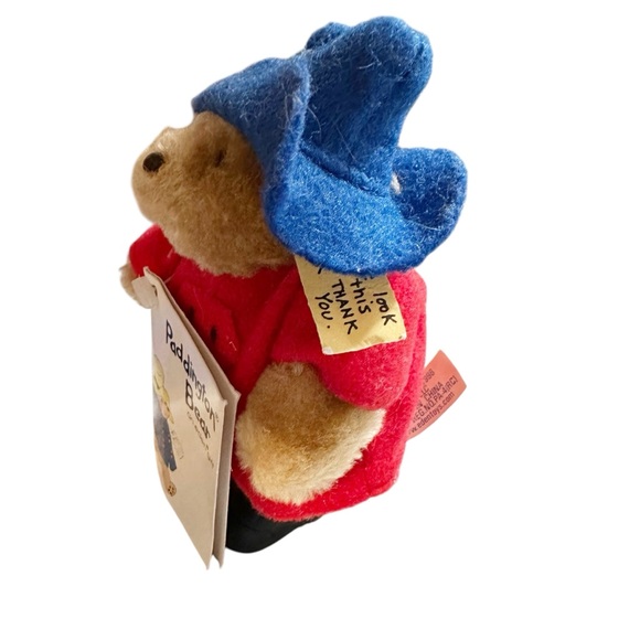 Paddington Bear 1998 Eden Toys Bear in a Bag Blue Hat 5” - Picture 3 of 7